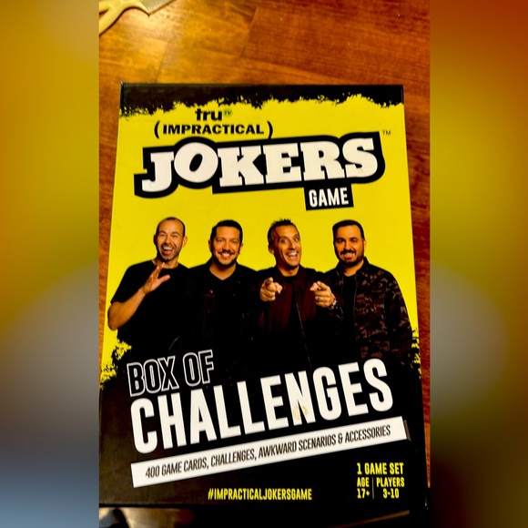 Tru Impractical Jokers Game Box of Challenges II. Ages 17+ - Picture 1 of 3